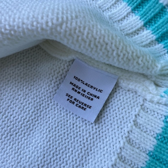 Crew Neck Sweater Long Sleeve Sun Print 525 AMERICA Large - Picture 6 of 8